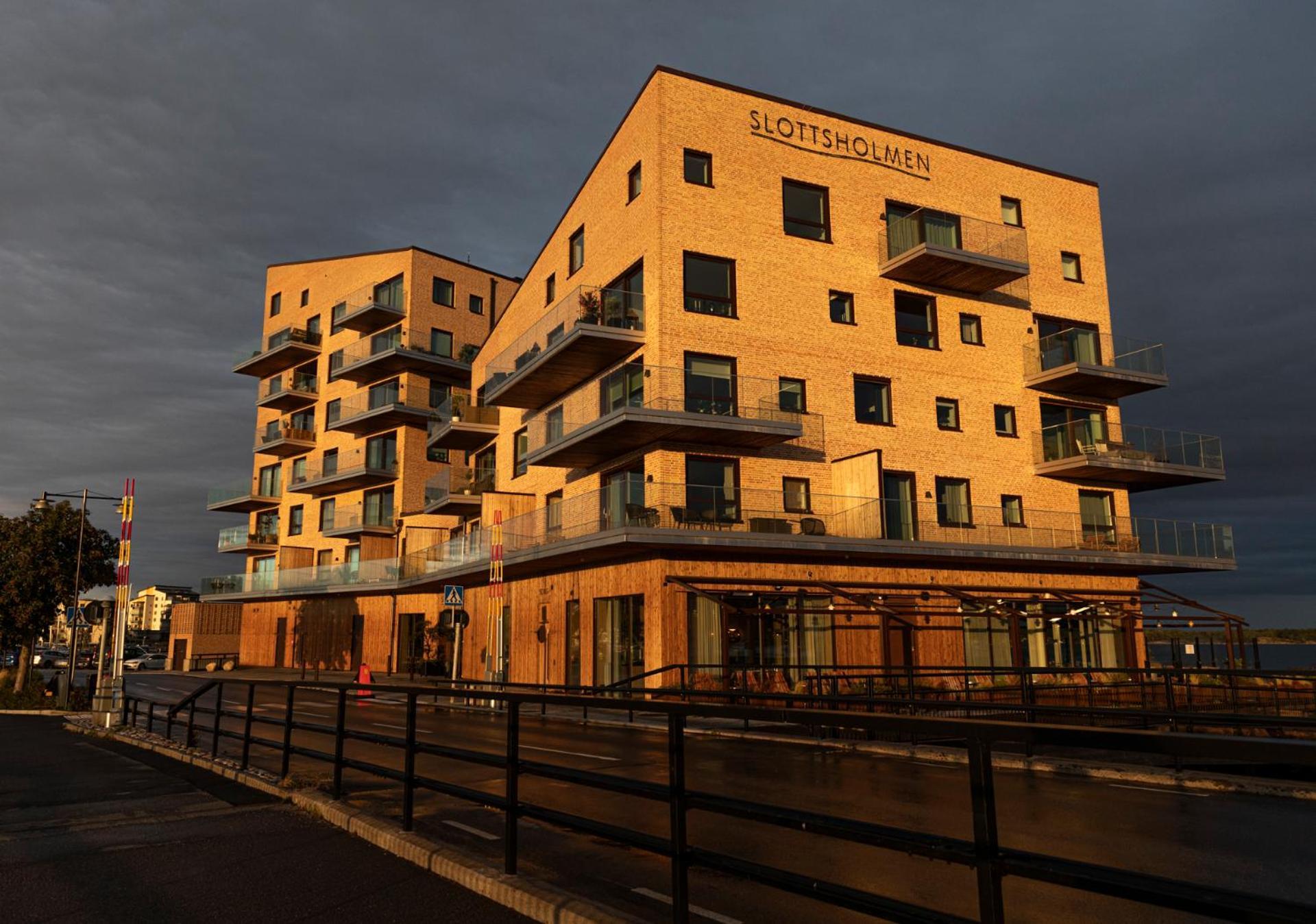 Slottsholmen Hotell Och Restaurang Västervik Екстериор снимка